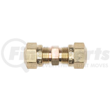 11203 by HALDEX - Air Brake Air Line Connector Fitting - Union Fitting for Nylon Tubing, Tube Size 1/2 in. O.D.