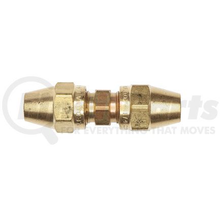 11050 by HALDEX - Air Brake Air Line Connector Fitting - Union Air Line Fitting for Copper Tubing, Tube Size 1/4 in. O.D.