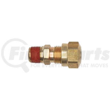 11228 by HALDEX - Air Brake Air Line Connector Fitting - Male Connector, Nylon Tubing, 1/8 in. NPT, 1/4 in. O.D.