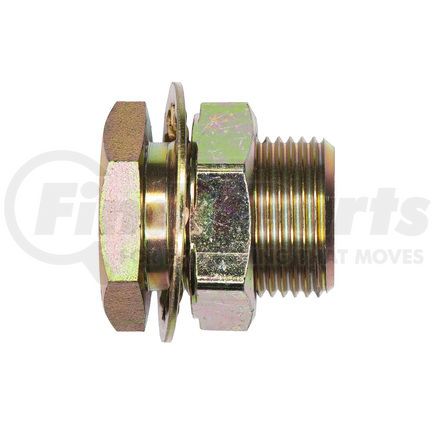 11307 by HALDEX - Midland Air Line Connector Fitting - Steel Terminal Bolt (Frame Nipples), Bulkhead Union, Female Connector, 3/8 in. NPTF