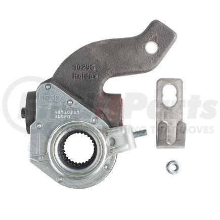 40010070 by HALDEX - Automatic Brake Adjuster (ABA) - Rear Brake, 5.5 in. Arm Length, 1.5 in. (Spline Diameter), 28 (Spline Quantity)