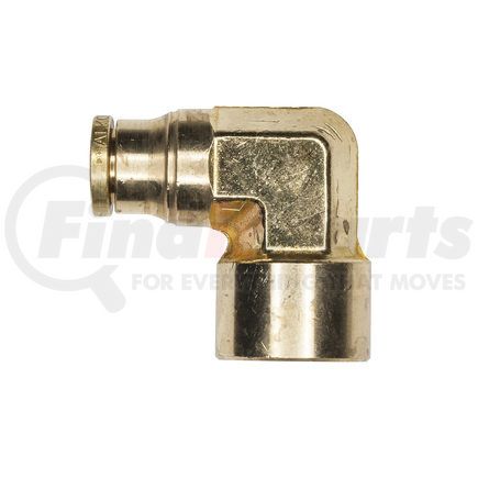 APX70F4X4 by HALDEX - Air Brake Air Line Connector Fitting - Female 90° Elbow, 1/4 Pipe Thread, 1/2 Hex Size