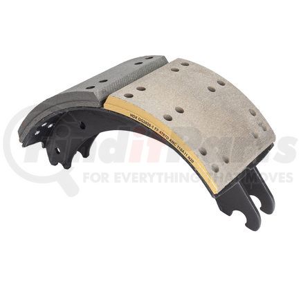 GC4707QR by HALDEX - Drum Brake Shoe - Remanufactured, Rear, Relined, 1 Brake Shoe, without Hardware, FMSI 4707, for use with Meritor "Q" Plus