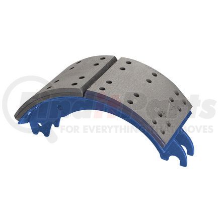 GF4515X3N by HALDEX - Drum Brake Shoe and Lining Assembly - Rear, New, 1 Brake Shoe, without Hardware, for use with Fruehauf "XEM3" Applications