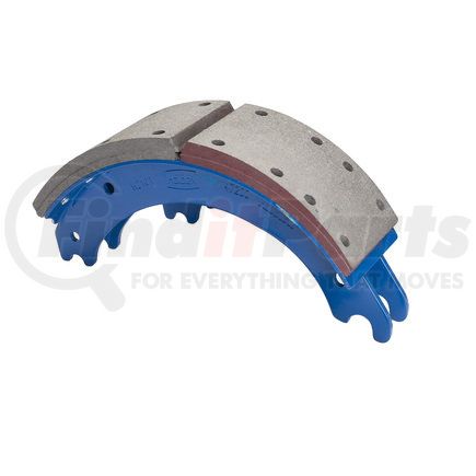 GF4720QN by HALDEX - Drum Brake Shoe and Lining Assembly - Rear, New, 1 Brake Shoe, without Hardware, for use with Meritor "Q" Plus Applications
