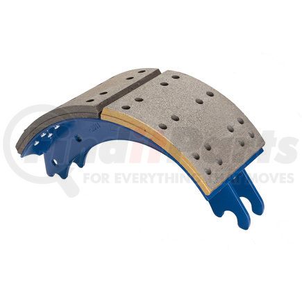 GG4515QN by HALDEX - Drum Brake Shoe and Lining Assembly - Rear, New, 1 Brake Shoe, without Hardware, for use with Meritor "Q" Current Design Applications