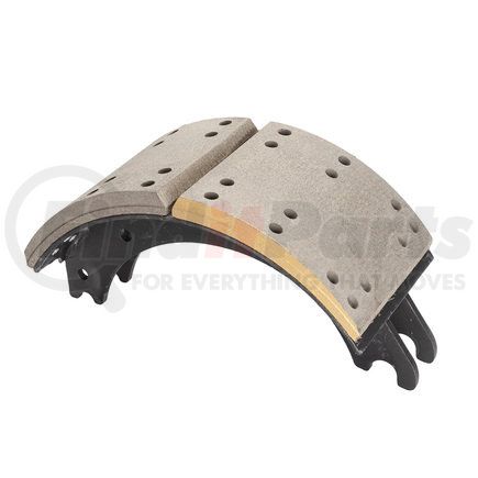 GG4707QR by HALDEX - Drum Brake Shoe - Remanufactured, Rear, Relined, 1 Brake Shoe, without Hardware, FMSI 4707, for use with Meritor "Q" Plus