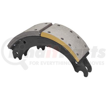 GG4720QR by HALDEX - Drum Brake Shoe and Lining Assembly - Front, Relined, 1 Brake Shoe, without Hardware, for use with Meritor "Q" Plus Applications