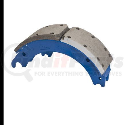 GR4702QN by HALDEX - Drum Brake Shoe and Lining Assembly - Front, New, 1 Brake Shoe, without Hardware, for use with Meritor "Q" Plus Applications