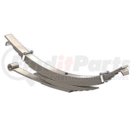 55-1197-CH by POWER10 PARTS - Two-Stage Leaf Spring w/ Radius Rod