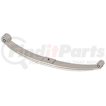 59-608-ME by POWER10 PARTS - Leaf Spring Assembly - 5400 Load Rate, 4" Width, Front Axle, 2 Leaves, 3 Pack