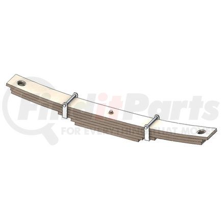 TRA-2247-CA by POWER10 PARTS - Trailer Leaf Spring 5in Wide x 6/Leaf