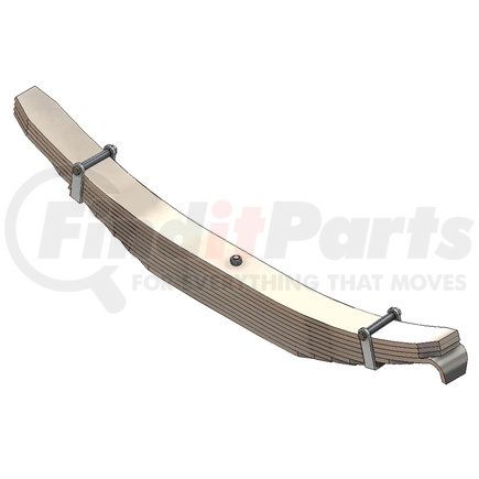 TRA-2297 HD-ME by POWER10 PARTS - Heavy Duty Trailer Leaf Spring 3in Wide x 9/Leaf