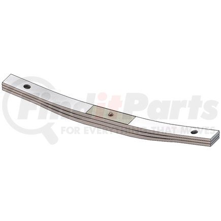 TRA-2750-ME by POWER10 PARTS - Trailer Leaf Spring Tapered 5in Wide x 3/Leaf