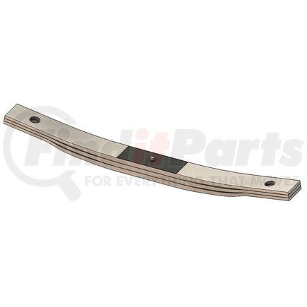 TRA-2764-US by POWER10 PARTS - Trailer Leaf Spring Tapered 5in Wide x 3/Leaf