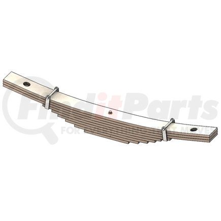 TRA-2746-ME by POWER10 PARTS - Trailer Leaf Spring 5in Wide x 9/Leaf