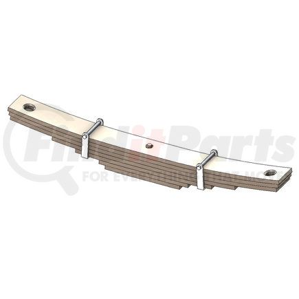 TRA-3611-CA by POWER10 PARTS - Trailer Leaf Spring 5in Wide x 7/Leaf