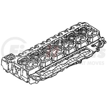 DA2251179 by NAVISTAR - Cylinder Head, Remanufactured