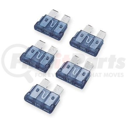 AT015 by PACCAR - Multi-Purpose Fuse - Plug-in, 15 Amp, Blue