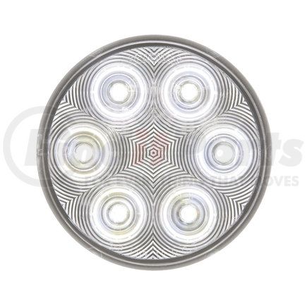 BUL06CMB by PACCAR - Back Up Light - Clear, 4 in., Round, LED, 6 Diodes, Polycarbonate, Grommet Mount