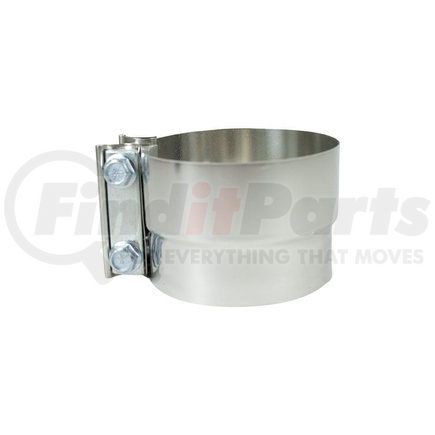 EC40PLS by PACCAR - Exhaust Clamp - WB Preformed, 4", Stainless Steel