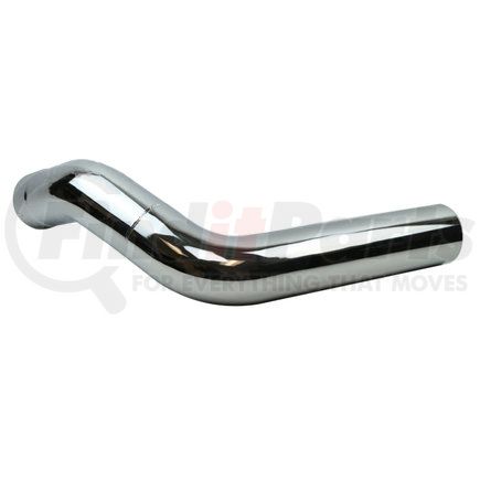 EP50EL102201C by PACCAR - Exhaust Pipe - RH, M Bend, 5" ID/OD, Chrome, Steel