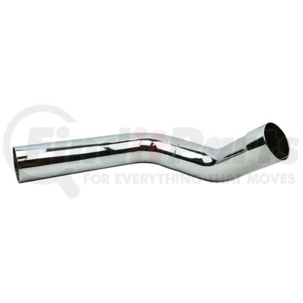 EP50EL102202C by PACCAR - Exhaust Pipe - LH, M Bend, 5" ID/OD, Chrome, Steel