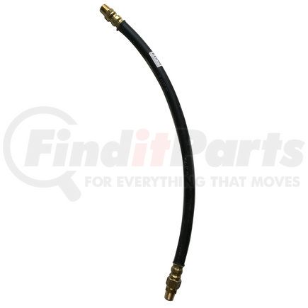 JH0624 by PACCAR - Air Brake Hose - Assembly, #6 Hose, 1 Fix/1 Swivel Ends, 24"