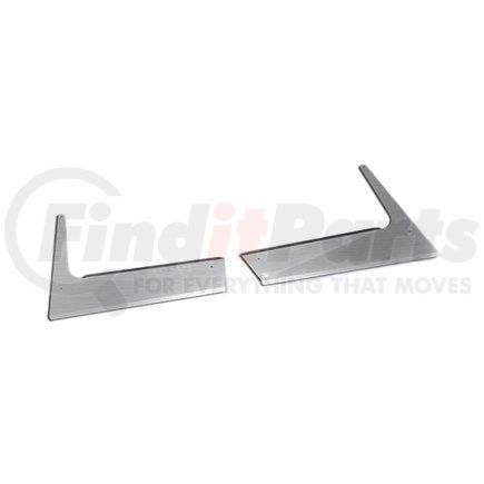MD1573 by PACCAR - Fender Corner Guard - Below Headlight, 304 Stainless Steel, For Aerocab
