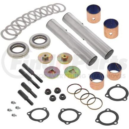 R201608 by PACCAR - Steering King Pin - Kit, Double Draw Key, Composite Bushing