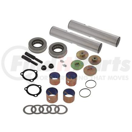 R201609 by PACCAR - Steering King Pin - Kit, 1.794", Double Draw Key, Composite Bushing
