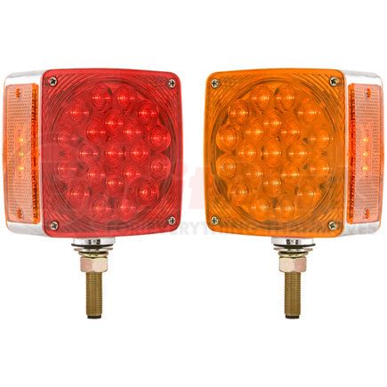 STL53ARDBP by PACCAR - Brake / Tail / Turn Signal Light - Red, LED, Pedestal Mount, 12V, Hardwired