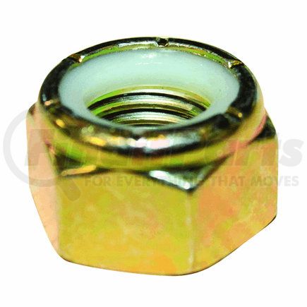 HWC12501 by PACCAR - Lock Nut - Nylon, M16-2.00 x 18.5mm, ISO, Zinc/Yellow, Grade 10