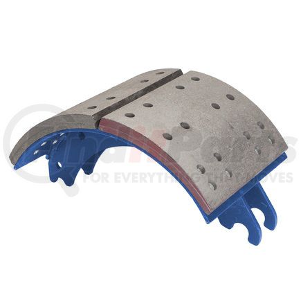 GD4710QN by HALDEX - Drum Brake Shoe and Lining Assembly - Rear, New, 1 Brake Shoe, without Hardware, for use with Meritor "Q" Plus Applications