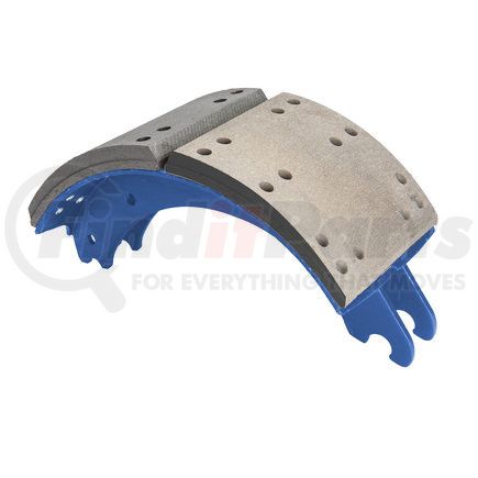 GM4707QN by HALDEX - Drum Brake Shoe and Lining Assembly - Rear, New, 1 Brake Shoe, without Hardware