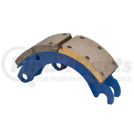 GG4700DXQN by HALDEX - Drum Brake Shoe and Lining Assembly - Rear, New, 1 Brake Shoe, without Hardware, for use with Dexter (PQ) Style Applications
