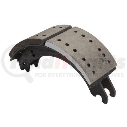 GR4514QR by HALDEX - Drum Brake Shoe and Lining Assembly - Front, Relined, 1 Brake Shoe, without Hardware, for use with Meritor "Q" Current Design Applications