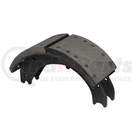 HV884725ES2R by HALDEX - Drum Brake Shoe and Lining Assembly - Rear, Relined, 1 Brake Shoe, without Hardware, for use with Eaton "ESII" Applications