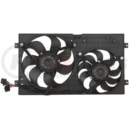 Spectra Premium CF11002 Dual Radiator and Condenser Fan Assembly Dual Radiator and Condenser Fan Assembly