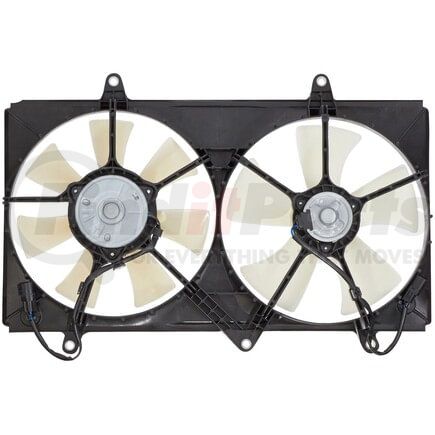 Spectra Premium CF200007 Dual Radiator and Condenser Fan Assembly Dual Radiator and Condenser Fan Assembly