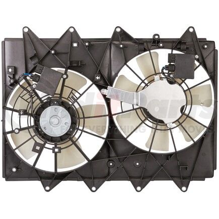 CF21015 by SPECTRA PREMIUM - Dual Radiator and Condenser Fan Assembly