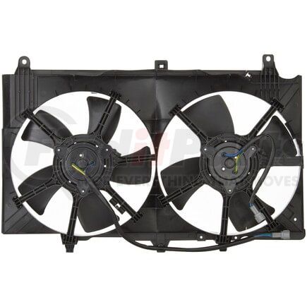Spectra Premium CF23011 Dual Radiator and Condenser Fan Assembly Dual Radiator and Condenser Fan Assembly