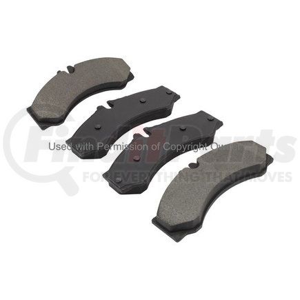 1001-1136M by MPA ELECTRICAL - Quality-Built Disc Brake Pad Set - Premium, Semi-Metallic