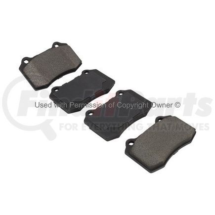 1002-0592M by MPA ELECTRICAL - Quality-Built Work Force Heavy Duty Brake Pads w/ Hardware