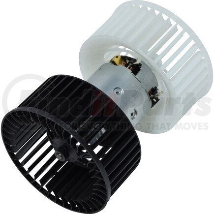 BM00131C by UNIVERSAL AIR CONDITIONER (UAC) - HVAC Blower Motor -- Double Shaft Blower Motor W/ Wheel