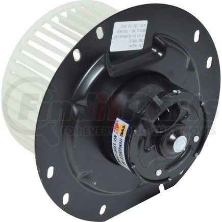 BM0290 by UNIVERSAL AIR CONDITIONER (UAC) - HVAC Blower Motor -- Blower Motor W/ Wheel
