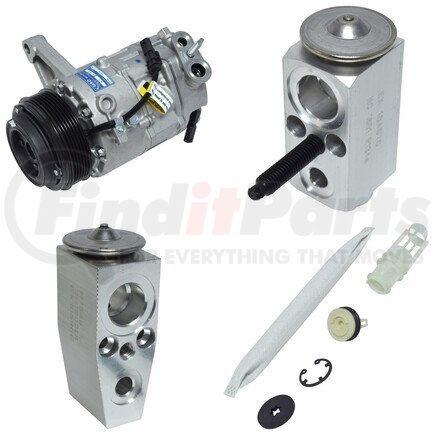 CK1069 by UNIVERSAL AIR CONDITIONER (UAC) - A/C Compressor Kit -- Short Compressor Replacement Kit