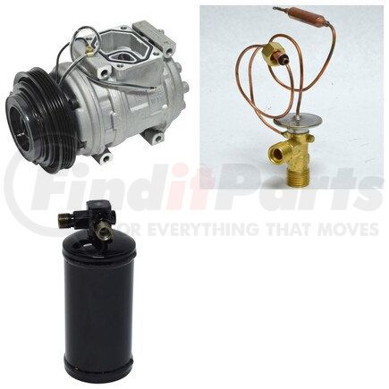 CK1127 by UNIVERSAL AIR CONDITIONER (UAC) - A/C Compressor Kit -- Short Compressor Replacement Kit