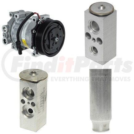 CK1186 by UNIVERSAL AIR CONDITIONER (UAC) - A/C Compressor Kit -- Short Compressor Replacement Kit