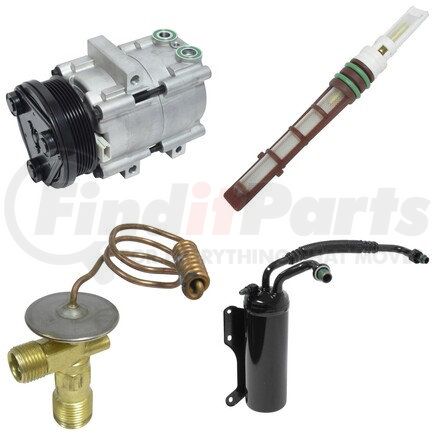 CK1544 by UNIVERSAL AIR CONDITIONER (UAC) - A/C Compressor Kit -- Short Compressor Replacement Kit